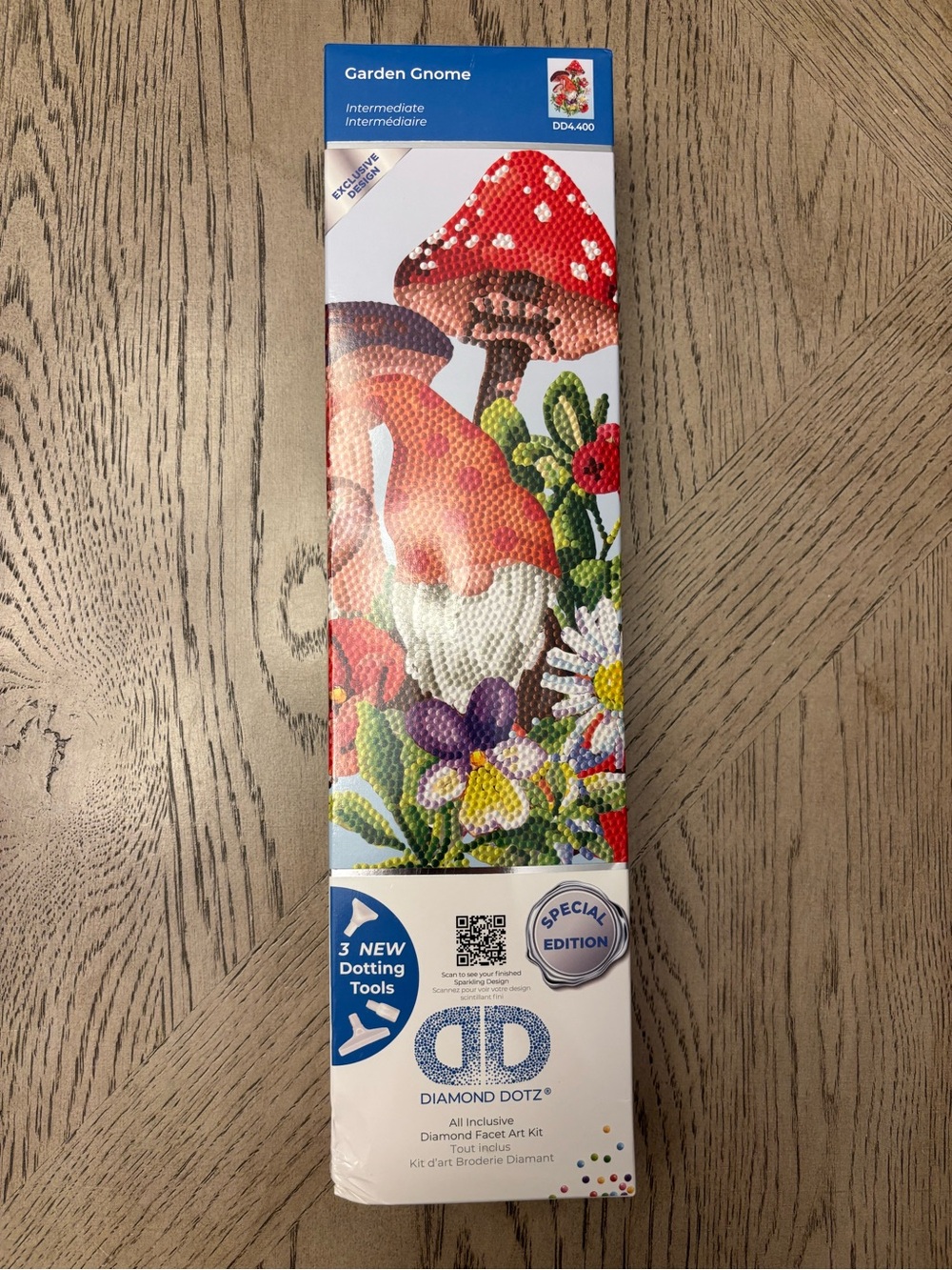 Diamond Dotz Garden Gnome Diamond Painting Kit Special Edition NIP